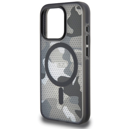 Tumi TUHMP15LTCAMK iPhone 15 Pro 6.1czarny/black hardcase Frosted Camo Print MagSafe
