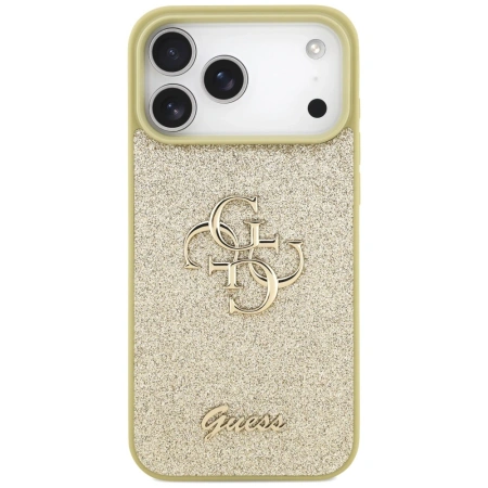GUESS ETUI FIXED GLITTER BIG 4G DO IPHONE 17 PRO MAX CASE OCHRONNY