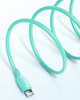 INNOSTYLE JAZZY KABEL USB-C LIGHTNING MFI SZYBKIEGO ŁADOWANIA DO IPHONE KEVLAR 1M ZIELONY