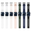 Strap Triple Protection pasek Apple Watch SE, 8, 7, 6, 5, 4, 3, 2, 1 (41, 40, 38 mm) opaska bransoleta czarny