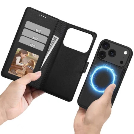 TECH-PROTECT ETUI WALLET MAGSAFE DO IPHONE 17 PRO OCHRONA Z MIEJSCEM NA
