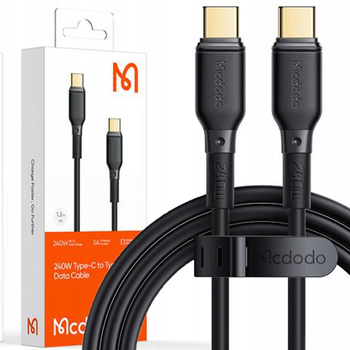 USB-C cable, ultra-fast PD 3.1 240W, 1.2M, McDodo