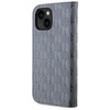 Etui Karl Lagerfeld KLBKP14SSAKLHPG na iPhone 14 bookcase - srebrne Saffiano Monogram