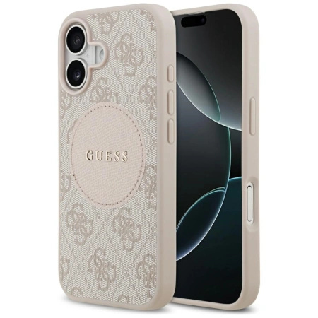 GUESS ETUI 4G CIRCLE CLASSIC LOGO DO IPHONE 17 MAGSAFE POKROWIEC Z LOGO