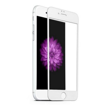 Szkło Hartowane Co2, do iPhone 7 8 Plus, 10D, białe