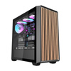 Obudowa komputerowa Darkflash DS900WD (czarna) + 4 wentylatory