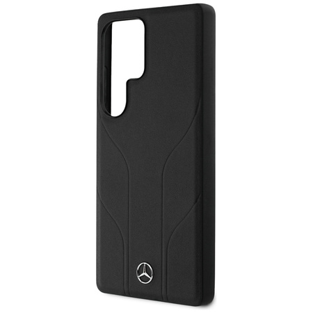 MERCEDES ETUI LEATHER DEBOSSED LINES DO SAMSUNG GALAXY S25 ULTRA MODNE ETUI