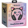 DEFENDER SŁUCHAWKI BLUETOOTH FREEMOTION B585 DO TELEFONÓW Z LED I MIĘKKIM