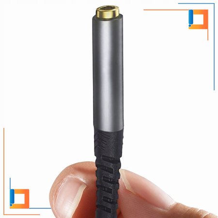 CO2 ADAPTER USB-C MINI JACK 3,5MM PRZEJŚCIÓWKA KABEL AUX DO SAMSUNG DAC 128K