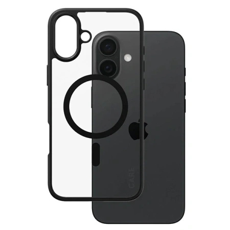 Etui CARE by PanzerGlass Flagship Urban Case MagSafe na iPhone 16 Plus - przezroczysty