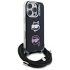 Etui Karl Lagerfeld IML Crossbody        Karl&Choupette Head do iPhone 16 Pro Max czarny
