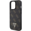 Etui Guess 4G Triangle Metal Logo na iPhone 15 Pro Max - czarne