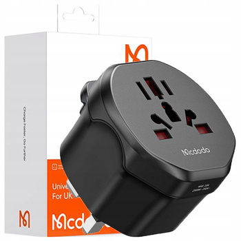 MCDODO UNIVERSAL TRAVEL ADAPTER UK TO EU US UK AU CN 2500W