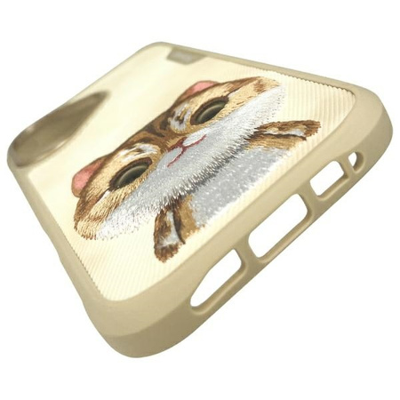 NIMMY ETUI CASE DO IPHONE 16 6.1 BIG EYED PET CAT OCHRONNE ANTYPOWIERNIOWE