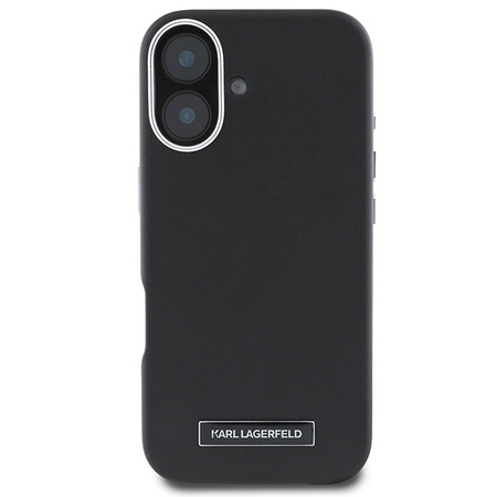 KARL LAGERFELD ETUI DO IPHONE 16 PLUS 6.7 HARDCASE FW METAL PLATE