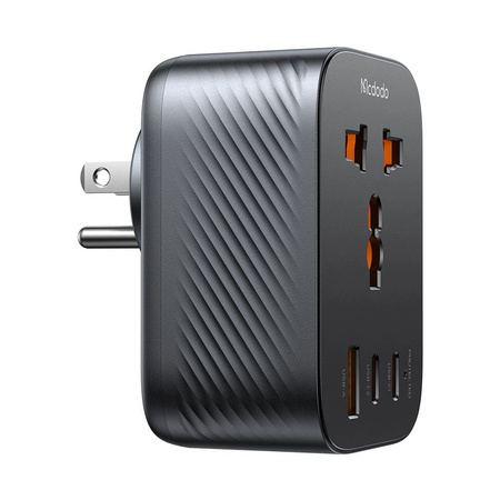 MCDODO PRZEJŚCIÓWKA ŁADOWARKA ADAPTER PODRÓŻNY WTYCZKA US 3 X USB-C USB-A