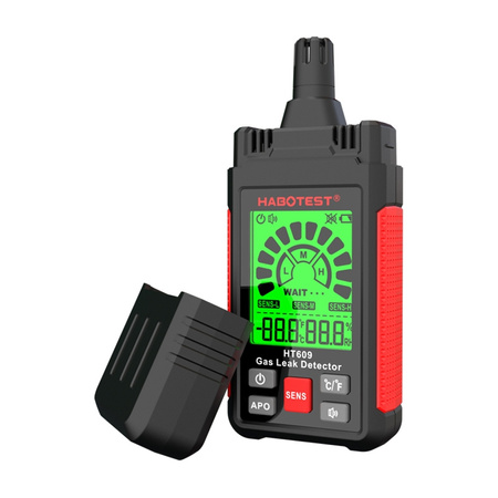 HABOTEST CZUJNIK WYCIEKU GAZU HT609PRO DO WYKRYWANIA GAZU METANU I LPG W