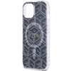 Etui Guess IML GCube MagSafe na iPhone 15 / 14 / 13 - czarne