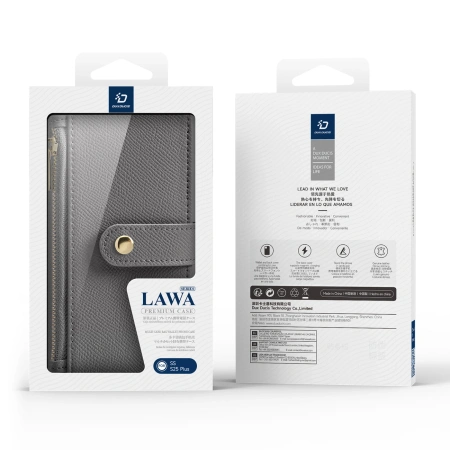 DUX DUCIS ETUI DO SAMSUNG GALAXY S25+ Z ODŁĄCZANYM PORTFELEMEM MAGNETYCZNYM