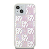 DKNY ETUI HARDCASE DO IPHONE 15 14 13 6.1 LIQUID GLITTER MULTILOGO DESIGN