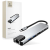 TECH-PROTECT HUB 6IN1 ADAPTER DO TELEFONÓW USB-C HDMI 4K RJ45 PD100W