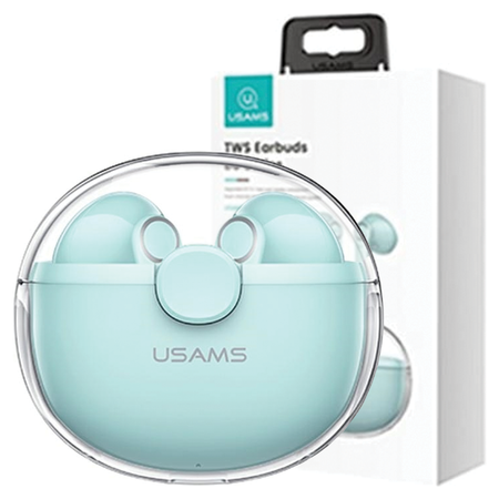 USAMS SŁUCHAWKI BLUETOOTH 5.1 DO TELEFONÓW IPHONE ANDROID Z DŹWIĘKIEM HI-FI
