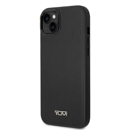 Tumi TUHMP14SRBAK iPhone 14 / 15 / 136,1 czarny/black hardcase Leather Balistic Pattern MagSafe