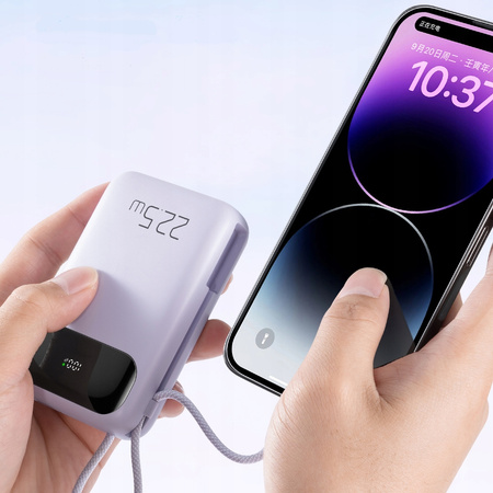 MCDODO POWERBANK 10000MAH WITH DISPLAY 3X USB USB-C 22.5W + USB-C CABLE