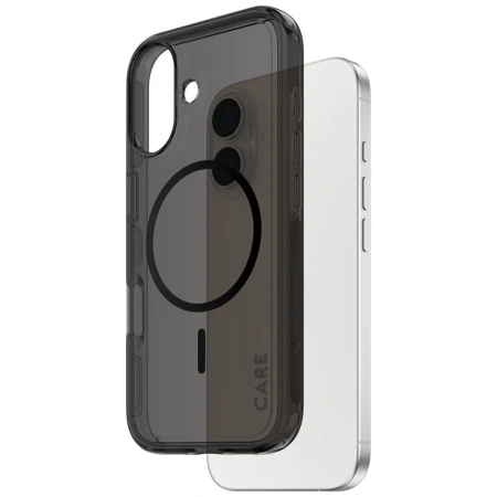 Etui CARE by PanzerGlass Flagship Urban Explorer w. Black MagSafe na iPhone 17 - czarne