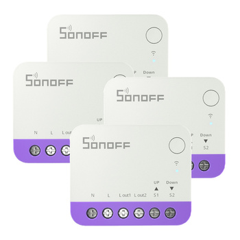 Zestaw 4x przełącznik rolet SONOFF MINI-RBS Wi-Fi