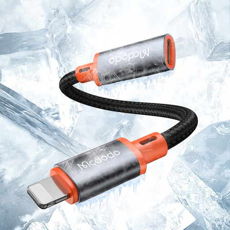 Mcdodo Adapter do telefonu, do iPhone, USB-C, srebrny