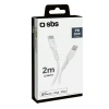 SBS KABEL USB-C DO LIGHTNING DO APPLE IPHONE 11 12 13 14 2M ZAWR. ŁADOWANIE