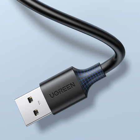 Ugreen przedłużka adapter USB 2.0 0,5m czarny (US103)