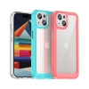 HURTEL ETUI DO IPHONE 15 PLUS Z ELASTYCZNĄ RAMKĄ PRZEZROCZYSTE WZMOCNIONE