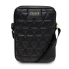 Guess Torba GUTB10QLBK 10 czarna/blackQuilted Tablet Bag