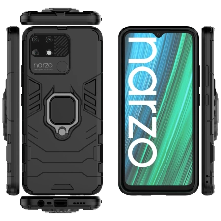 HURTEL POKROWIEC RING ARMOR DO REALME NARZO 50A PANCERNY MAGNETYCZNY UCHWYT