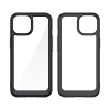 HURTEL ETUI DO IPHONE 15 PLUS Z ELASTYCZNĄ RAMKĄ PRZEZROCZYSTE WZMOCNIONE