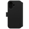 Etui CARE by PanzerGlass Feature Tango 2in1 Wallet MagSafe na iPhone 16 - czarne