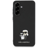 KARL LAGERFELD ETUI DO SAMSUNG GALAXY A36 SAFFIANO Z METALOWYM LOGO K&C