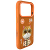Etui Nimmy Cool&Cute 2.0 Cat do iPhone   17 Pro Max pomarańczowy