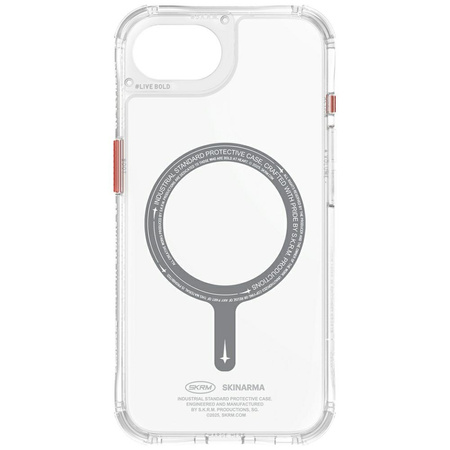 Etui Skinarma Saido MagSafe do iPhone    16e przezroczysty