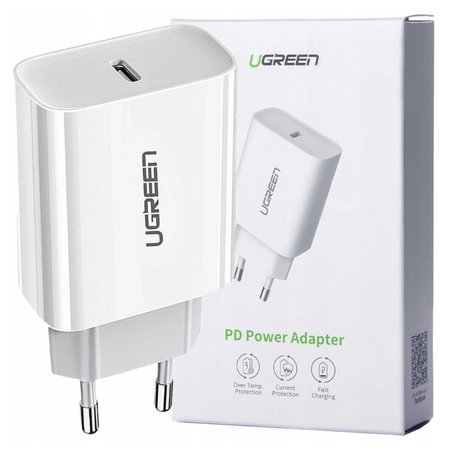 UGREEN ŁADOWARKA USB-C DO APPLE IPHONE 11 12 13 14 15 PD 20W POWER DELIVERY