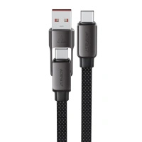 ACEFAST KABEL C13-05 USB-C DO USB-A 480MB/S 3A DO TELEFONÓW I LAPTOPÓW 0.2M