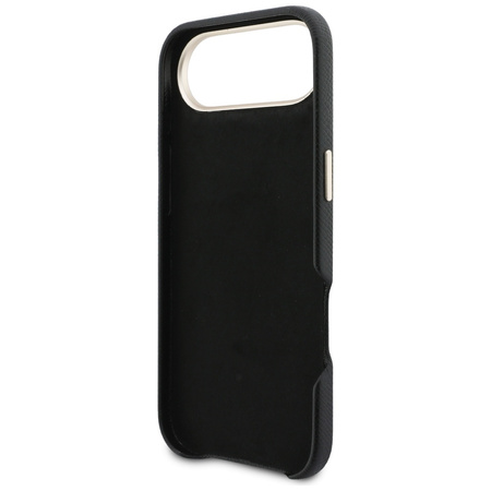 Etui Guess FW Resin Logo do iPhone Air czarny
