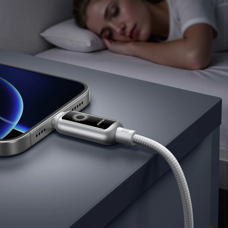 Kabel Joyroom S-A55 StarFlight 100W USB-C - USB-C 1,2m - biały