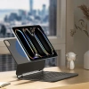 Etui Dux Ducis Keyboard (MK Series) z klawiaturą Bluetooth na iPad Pro 11 2024 - czarna