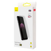 Baseus szkło hartowane do iPhone 11 Pro Max / iPhone XS Max Privacy Anti Spy (prywatyzujące) z osłoną na głośnik + pozycjoner (SGBL061702) (case friendly)