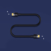 Baseus Cafule kabel przewód HDMI 2.0 4K 60 Hz 3D 18 Gbps 2 m czarny (CADKLF-F01)