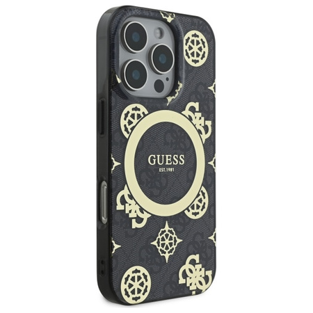 GUESS ETUI HARDCASE DO IPHONE 16 PRO MAX 6.9 DO MAGSAFE PEONY ON 4G