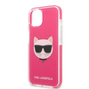 Karl Lagerfeld KLHCP13MTPECPI iPhone 13 6,1" hardcase fuksja/fuschia Choupette Head